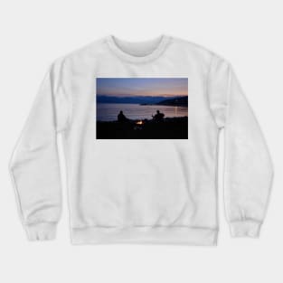 Camping Images Crewneck Sweatshirt